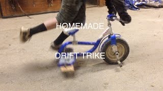 How To Make a Homemade Drift Trike | Turtortial!
