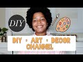 Changing My Channel to Diy, Decor and rental friendly projects!!! | No More Hair videos!