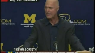 Michigan Head Coach Kevin Borseth Rant - High Quality