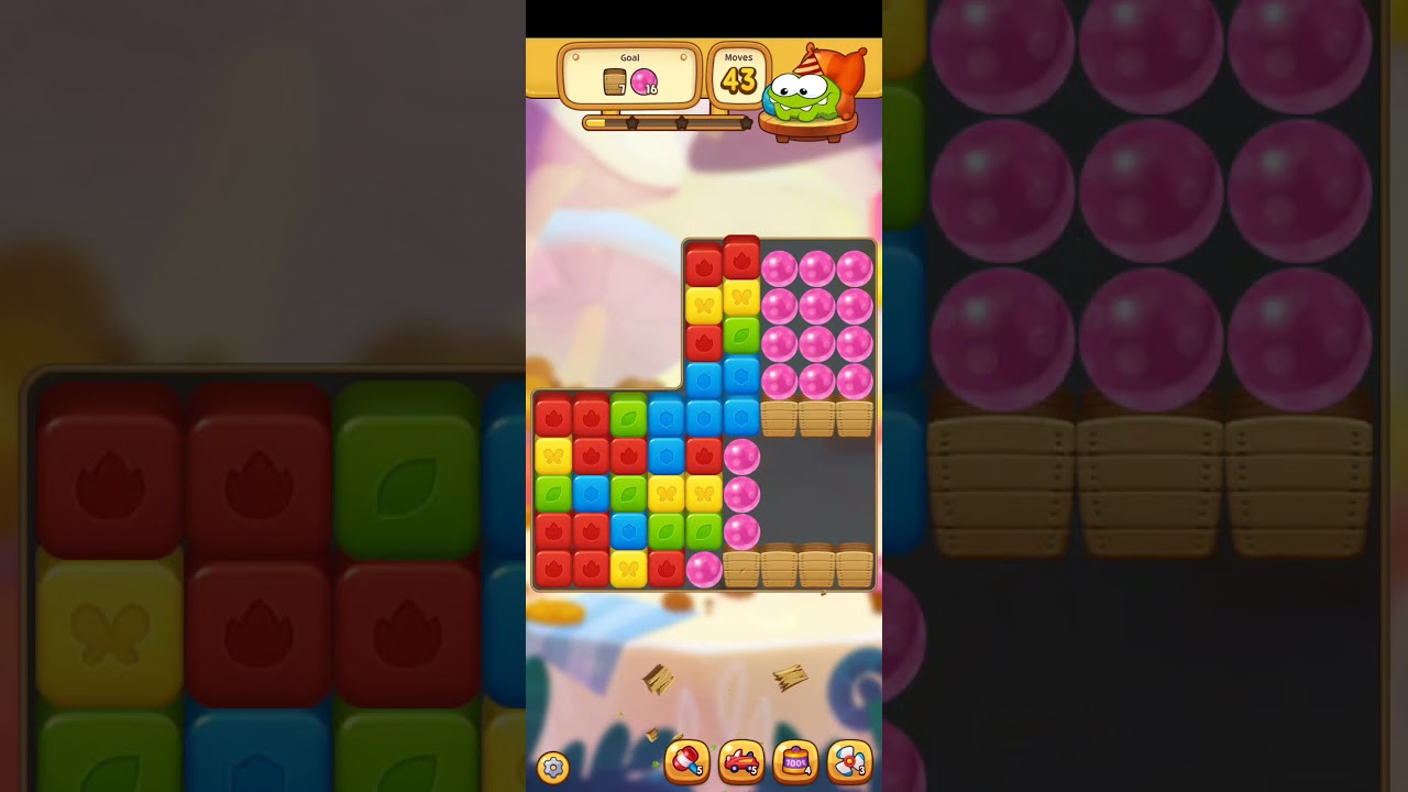 Cut the Rope: BLAST level 24