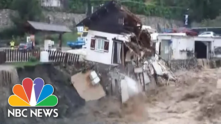 Freak Floods In France Wash Away Roads And Houses ...