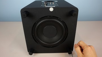 Bestisan Powered Down Firing Subwoofer SW65C Review