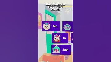 When students play Kahoot on your birthday