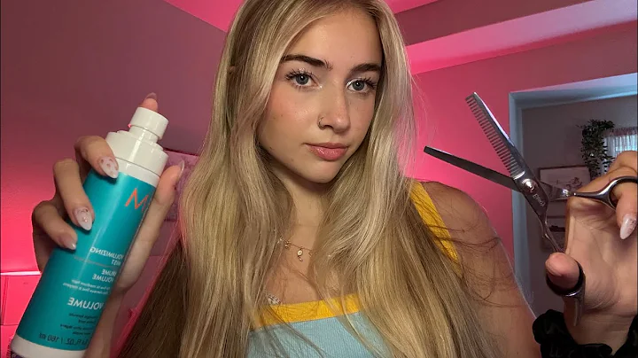 Fast and Aggressive ASMR Haircut✂️ Very Chaotic