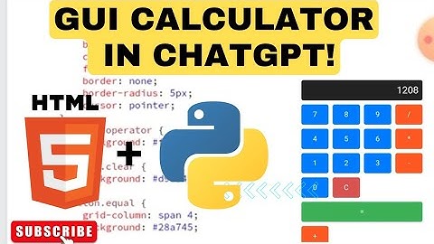 CALCULATOR in CHATGPT#chatgpt#chatgptcoding#chatgptforcoding#htmlcss#html#javascript#calculator