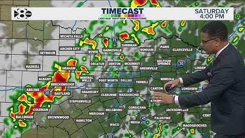 DFW Weather: Here's the latest weekend rain forecast