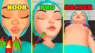 Big Makeover Gameplay - NOOB vs PRO vs HACKER (iOS/Android) screenshot 5