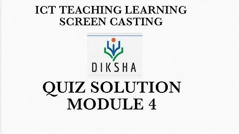MODULE 4 ICT IN TEACHING LEARNING SCREENCASTING