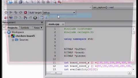Programming checkers board game part2.wmv