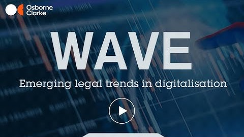 WAVE - Emerging legal trends in digitalisation