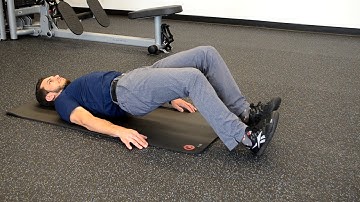 Hip Bridge Walkout - Exercise Demo