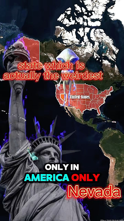 Weirdest U.S. State? Nevada! #WeirdFacts #USStates #NevadaFacts #FunFacts #DidYouKnow #ViralVideo