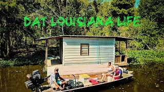 Offgrid Houseboat / Weekend Getaway! (Frogging, Jug Lining, Fishing)