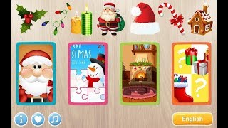 Free Christmas | Puzzle for Kids ☃️🎄🎅| nursery kids songs | Jigsaw puzzle | balloon pop game screenshot 5