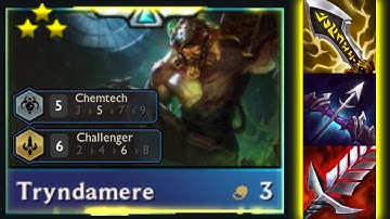 SIMPLY BROKEN 3 star Tryndamere⭐⭐⭐ | TFT Set 6.5 PBE