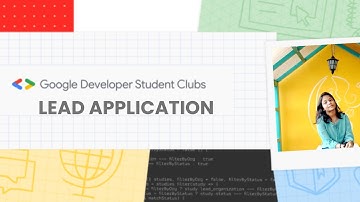 Google Developer Student Clubs (GDSC) Lead - Application Video 2023 || Priyadarshini Bal || VSSUT