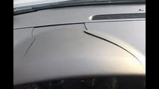 GMC Sierra cracked dash repair... under $200.00 ... Must watch.. Gmc Sierra Cracked Dash Repair Under 200 00 Must Watch
