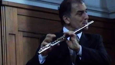 Giovanni Battista Pergolesi ( Joann Adolph Hasse...?) Concerto in G major, Claudio Barile, flute.