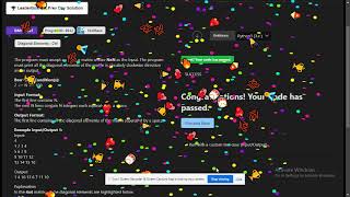 SKILLRACK|DAILY TEST|11/10/2023|PYTHON|skillrack daily challenge today solutions|dt||