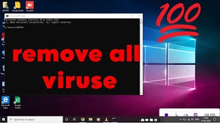 How to remove viruses using CMD | remove all malware without using antivirus software(easy way)