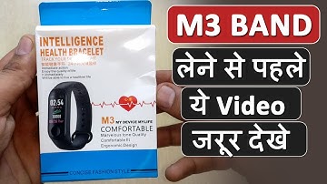 M3 Smart Band - Unboxing & Review - Fitness Watch Rs 299/-