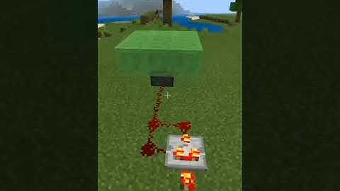 How To Make A Simple Trampoline In Minecraft 😎