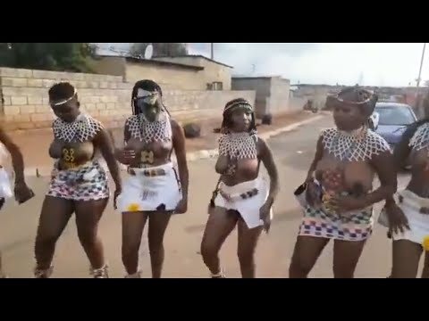 African culture dance . without bra.. open breasts।।