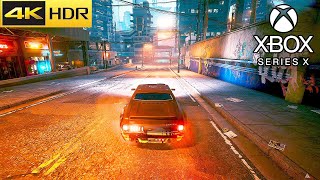 Cyberpunk 2077 - Xbox Series X Gameplay Ray Tracing Mode (4K HDR)