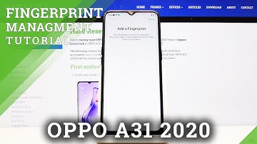 How to Add Fingerprint on OPPO A31 2020 - Unlock by Fingerprint