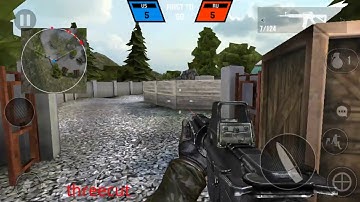 Gameplay: Bullet Force Android Offline / Online First Person Shooter Game.
