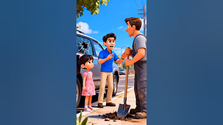 Kaca Mobil Dipecahin Pencuri! #shorts #animasi #kartun