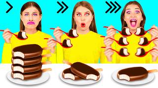 Fast, Medium or Slow Food Challenge | Kitchen War by BaRaFun Challenge