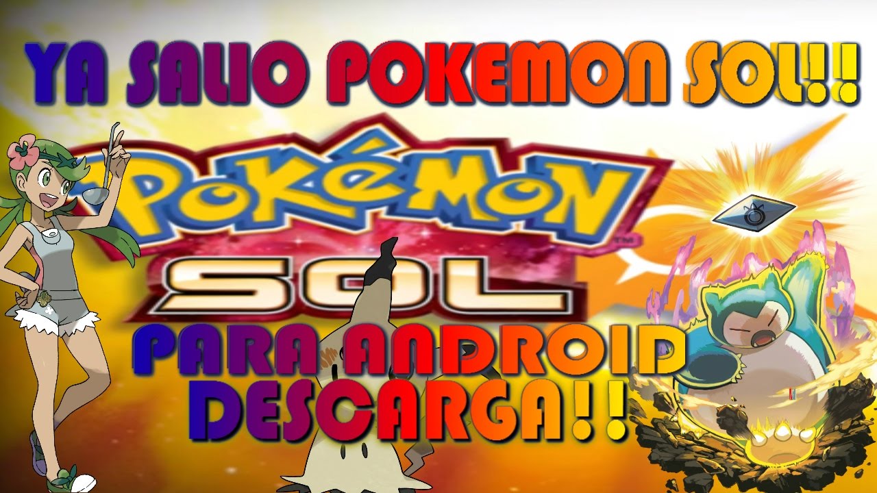 POKEMON SOL Y LUNA HACKROM NDS DESCARGA POKEMON SOL Y