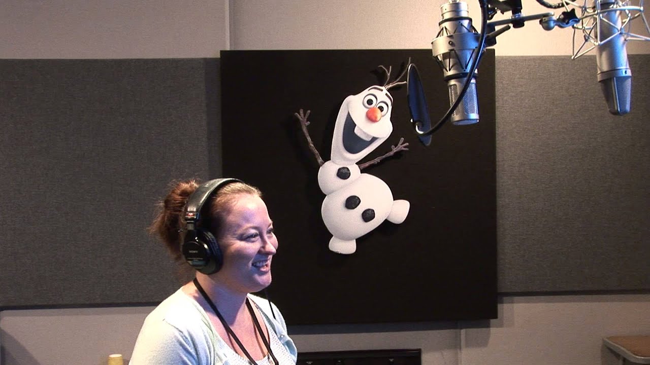 Frozen Hans Voice Actor Santino Fontana Recording in Studio - Video