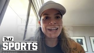 Amanda Nunes Says She's The MMA G.O.A.T., Man Or Woman | TMZ Sports