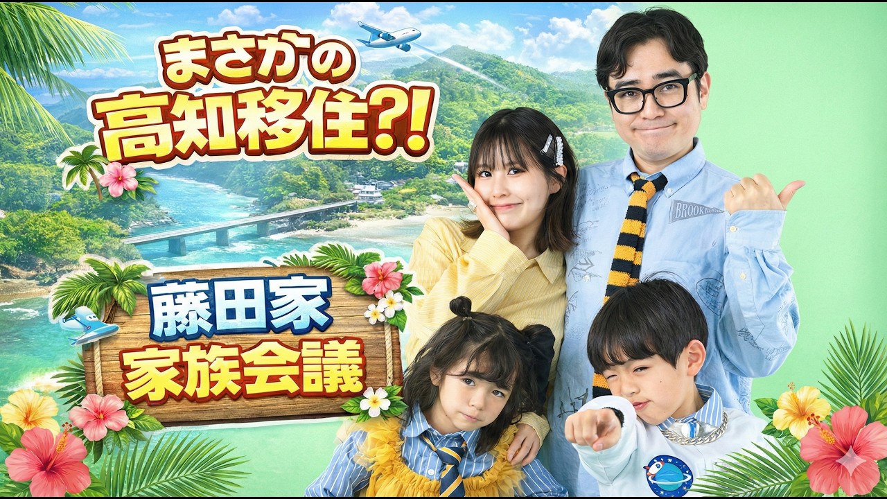 「普通」の幸せを捨てて、高知の山奥へ。9歳の双子と22歳差夫婦、宇宙人★藤田家の移住アドベンチャー