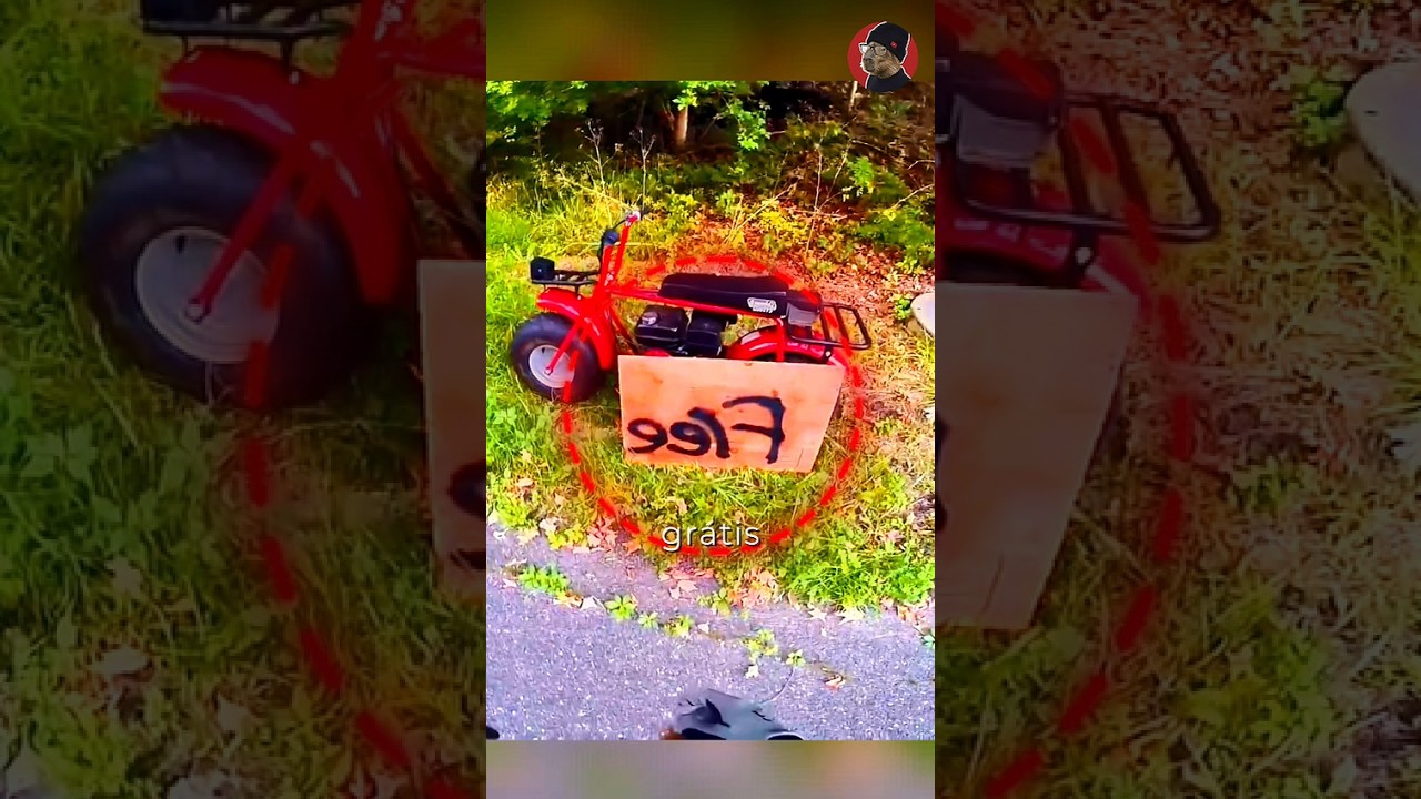 Moto de graça na calçada? #shorts
