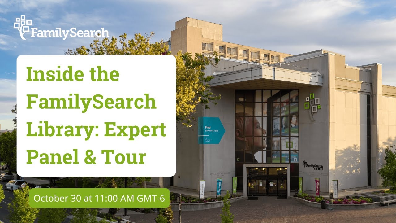 Inside the FamilySearch Library: Expert Panel & Tour
