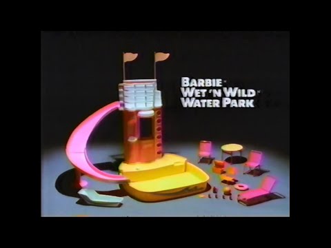 Barbie Wet 'n Wild Water Park by Mattel ad from 1990