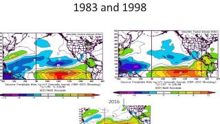 This comprehensive presentations discusses the 2015-16 season since
october 1 and analyzes precipitation temperature patterns. it looks at
ocean atmo...