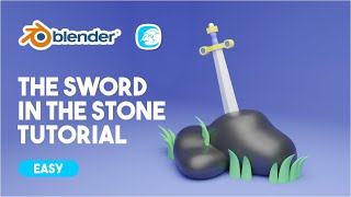 Tutorial Modeling The Sword In The Stone with Blender screenshot 5