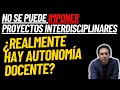 ¿La Nueva Escuela Mexicana impone los proyectos interdisciplinares?