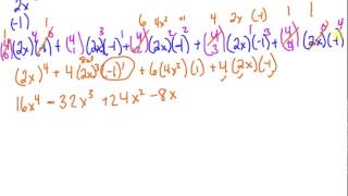 MDM4U 5 4 The Binomial Theorem Video 2