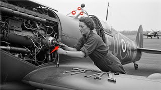 How One Woman!s "50-Cent" Metal Washer Made Spitfires Outfly Every Bf-109 — Saved 2,100 Pilots