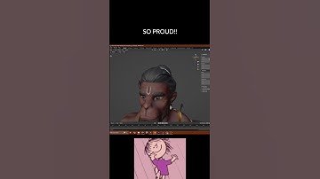 How I Lost My Spine (ft. Blender Hair) #hanuman #blender3d  #shortfilm #b3d #3danimation