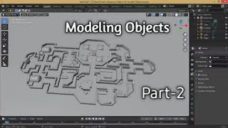 How to create Among Us Skeld Map using Blender Detailed Guide Part-2 (Must Watch)