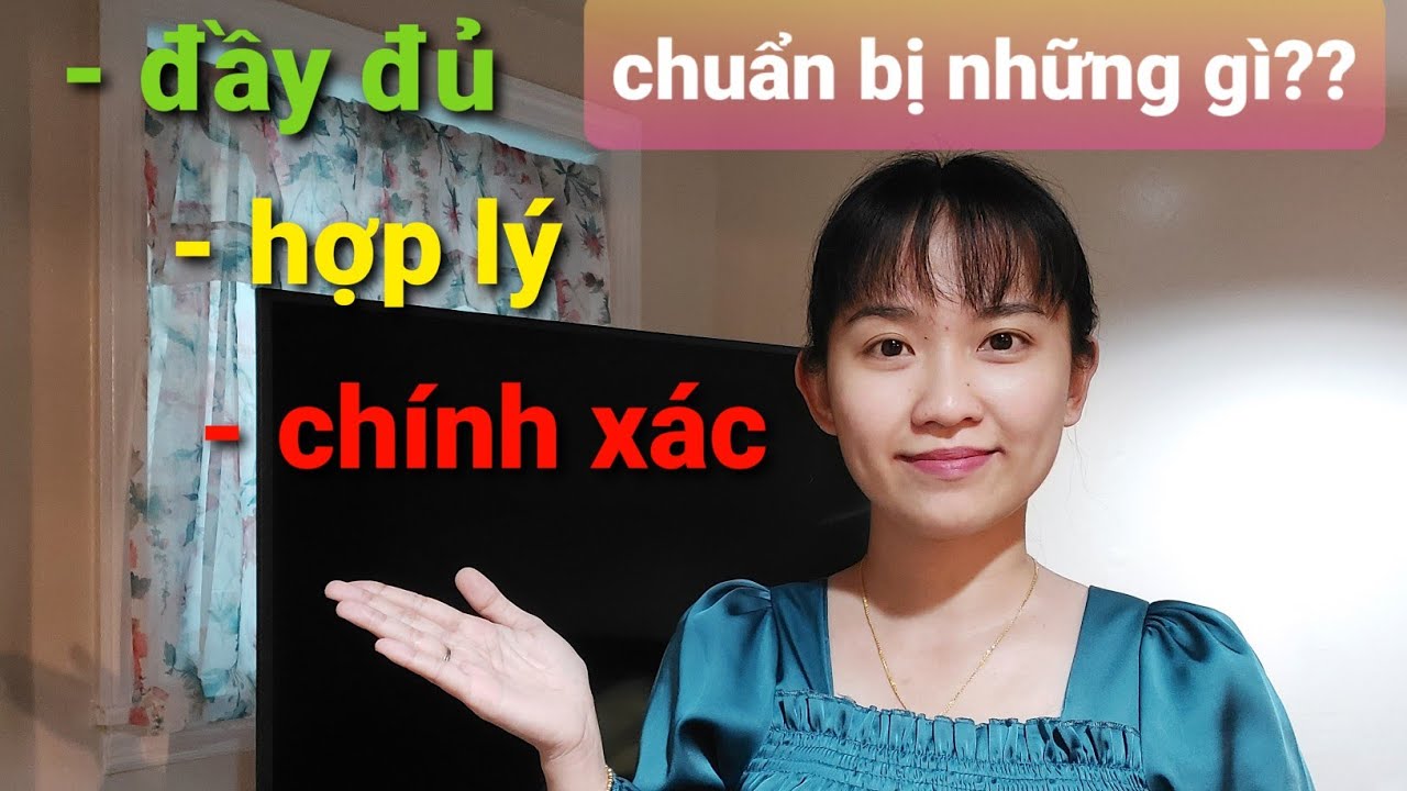 Sắp xếp giấy tờ trước khi đi phỏng vấn tại LSQ Mỹ