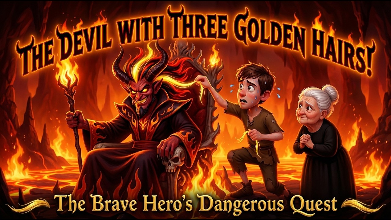 The Three Golden Hairs – Wonderful Animated Fairy Tale | Bedtime Story