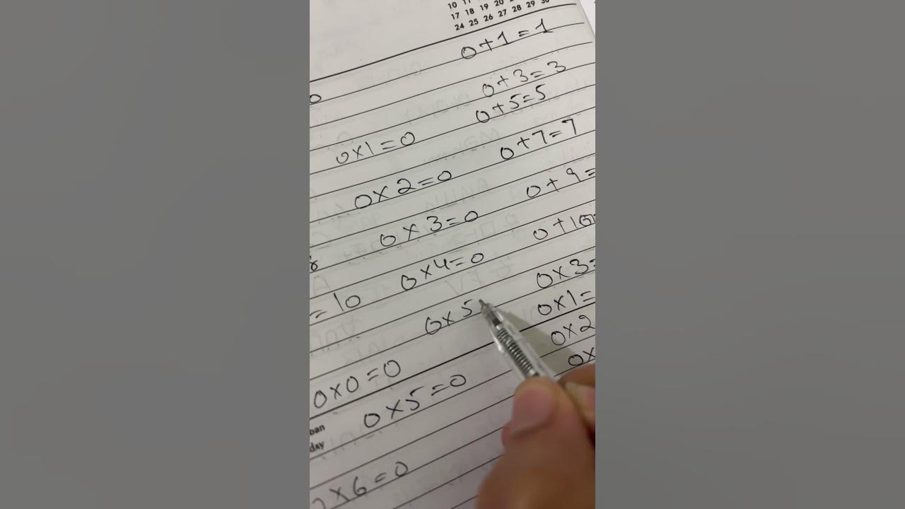 how-to-multiply-number-with-zero-youtube