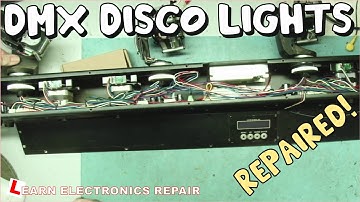 DMX Moving Head Disco Club Lights Repaired